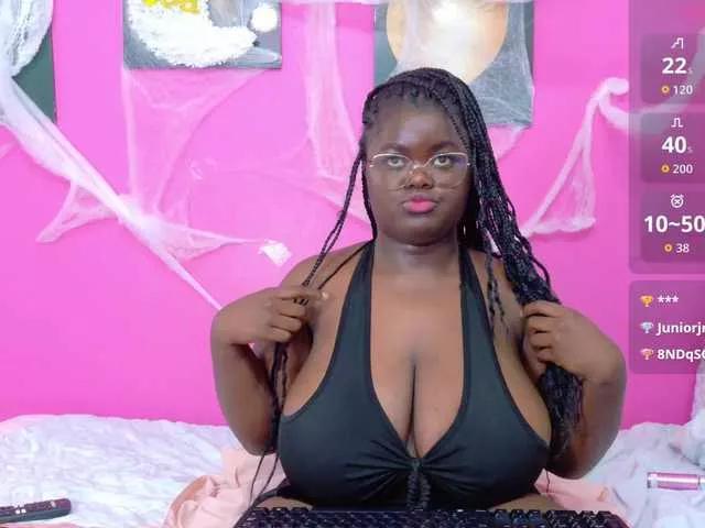 thickebonyprincess from BongaCams is Freechat