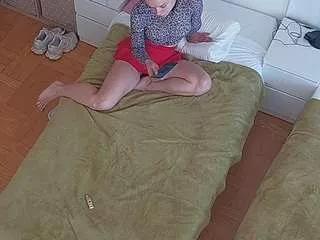 Photos of voyeurcam-julmodels-bed-7 from CamSoda is Freechat