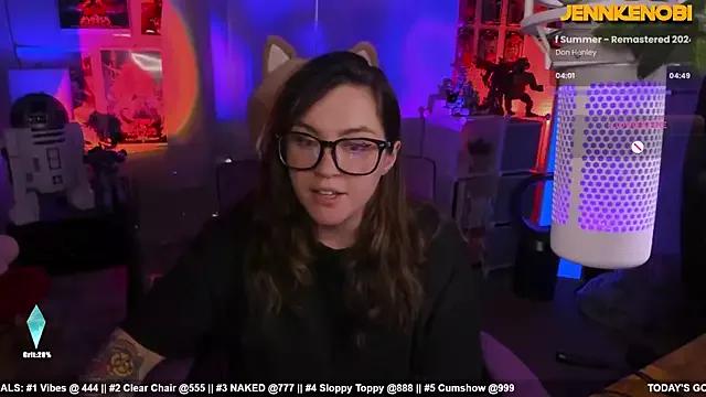 JennKenobi from StripChat is Freechat