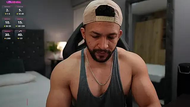 LoganMartinX from StripChat is Freechat
