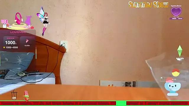 N-I-M-F-O-M-A-N-K-A from StripChat is Freechat