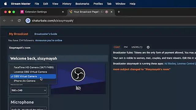 sissy-mayah from StripChat is Freechat