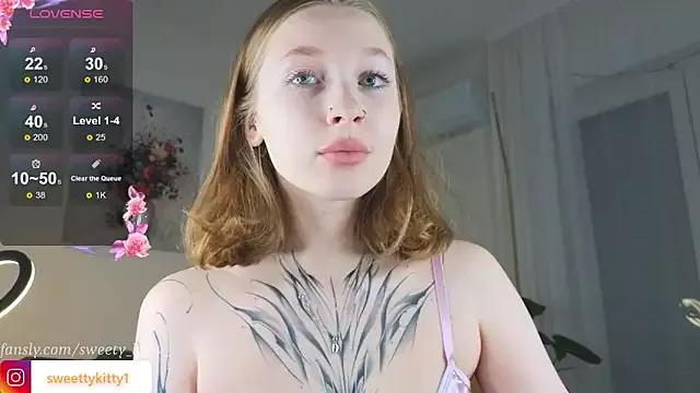 sweettykitty from StripChat is Freechat