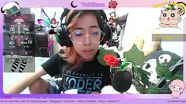 YukiRam from StripChat is Freechat