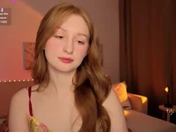betty_twilight — GOAL: Sensual Finger Sucking [66 tokens remaining] Just a kitty meowing for attention hihi :3 put a sticket where you would kiss me 31tk!  #18 #shy #redhead #skinny #teen
