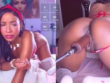 ebony_skyee — GOAL: Delicious Squirt [1107 tokens remaining] Fuckin messy creampie!  #fuckmachine #squirt #anal #taboocalgary #ebony