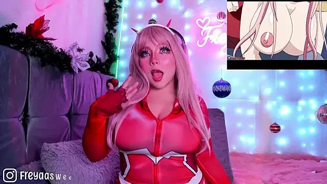 freyaasweet69 — oil tits+ spanks + ahegao 