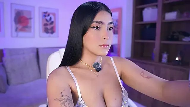 JulesBenett —  Oil / saliva on tits